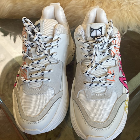 ❤️ NAKED WOLFE (NW)  BRAND NEW LEATHER CHUNKY PLATFORM LIMITED EDITION SNEAKER - Picture 4 of 7